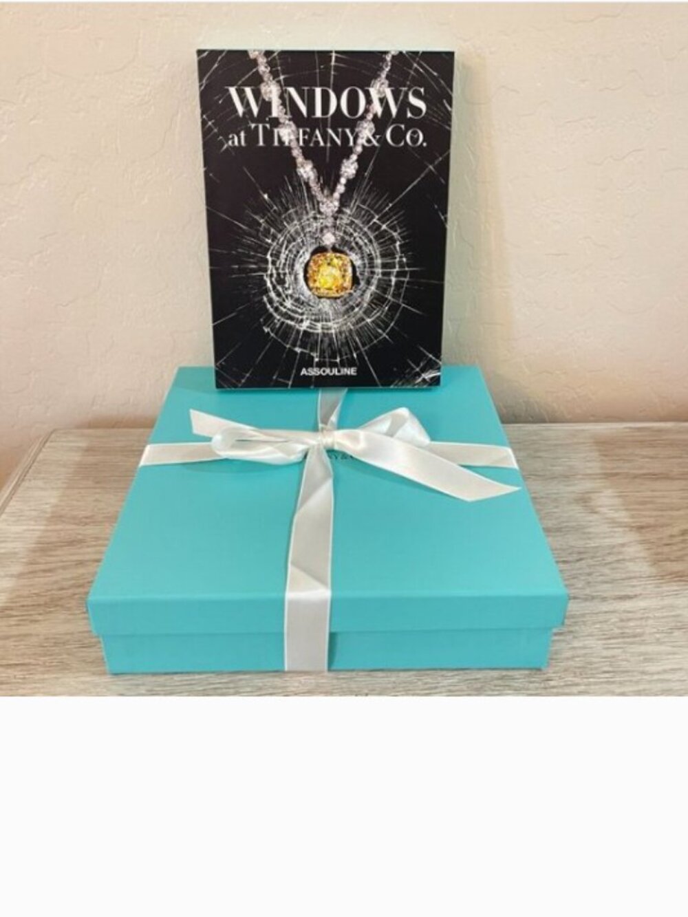 New Tiffany & Co. Windows At Tiffany Book Assouline Coffee Table Book in Box